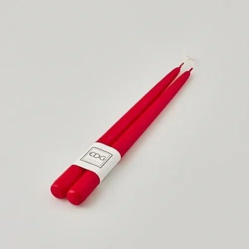 EDG Enzo De Gasperi Candela Stelo 300 x 22 Mm 2 Pz Red