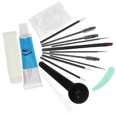 NIYANGLE 1ensemble Kit De De Sourcils Complet De Gel Sourcils Foncé Produits De Maquillage Résistant Aux Taches Effritement