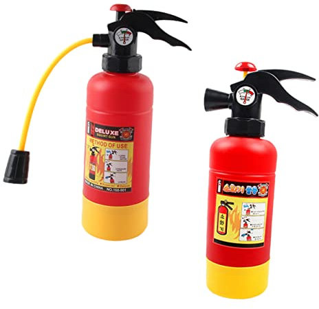 KICHOUSE 2piezas Juguete Extintor De Incendios para Playa Juguetes Acuáticos De Bomberos para De Simulación Agua