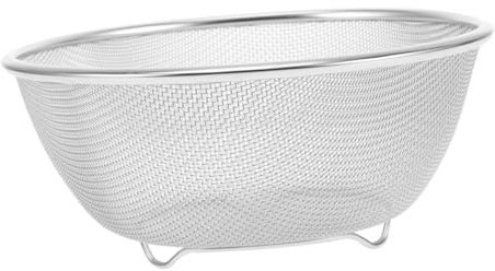 KOCKSHION Panier Passoire Acier Inoxydable Panier Maille Pour Laver Riz Fruits Grand Bol Microporeux