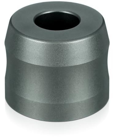 COMPUKAS Rasiererhalter Aus Aluminiumlegierung Mit Rutschfester Basis Für Herren Sicherheitsrasierer Aufbewahrung Und Organisation Im Badezimmer 1 Stück 4.50X4.50X3.50Cm