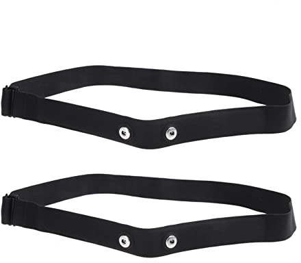 Uikdjgu Fascia Toracica per Fascia Toracica da 2 Pezzi per Geonaute Cintura Toracica con Sensore di Frequenza Cardiaca