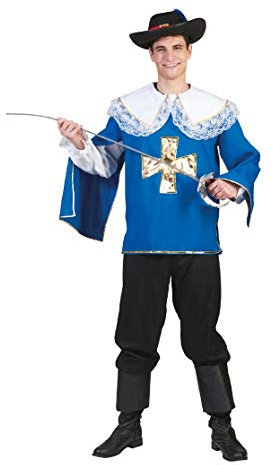 Funny Fashion Musketier Herrenkostüm Degenkämpfer Fechter Herren Kostüm