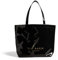 Ted Baker Damen Nikicon Vinyl-Schleife Shopper, Schwarz