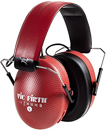 Vic Firth - Bluetooth Isolation Headphones - Red