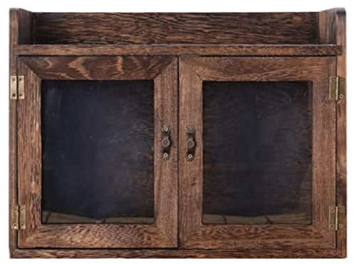 Boîtes à pain Boîte à Pain Transparente En Bois Avec Fenêtre Avant, Pour Support De Pain De Stockage De Pain De Comptoir, Corbeille à Pain Portable De Grande Capacité Belle Généreux