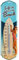 LANOLU Termómetro retro con cartel de chapa Life is better at the Beach, surf y playa, decoración de jardín, piscina y piscina, regalos de campista, termómetro analógico, 8 x 28 cm