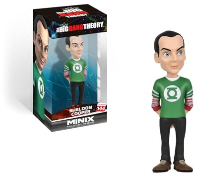 MINIX Bandai Sammelfigur, 12 cm, Big Bang Theory, Sammlerstücke für Ausstellung, Geschenkidee, Spielzeug für Kinder und Erwachsene, TV-Fans (MN16174)