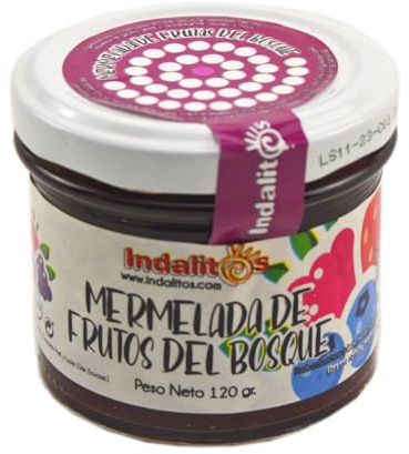 Indalitos - Mermelada de frutos del bosque - Pack 3 x 120g