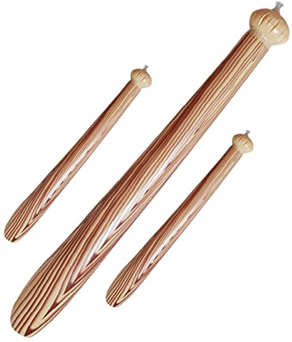 Warmhm 3stücke Aufblasbarer Baseballschläger Für Party-anfeuerung Aus PVC-Material Wiederverwendbar Und Faltbar Als Dekoration Für Geburtstagsfeiern