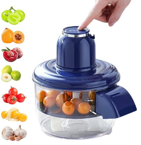 Electric Grape Peeling Machine, Elektrische Traubenschälmaschine mit USB Recahrgeable, Elektrischer Automatischer Knoblauchschäler Maschine für Trauben, Kirschen, Tomaten, Zuhause Küche