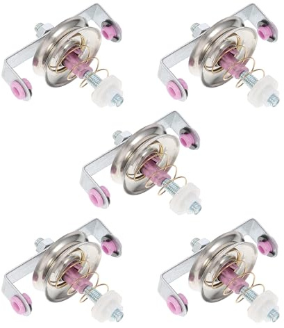 Veemoon Tenditore del Filo e Tenditore del Telaio per Macchine da Cucire e Maglieria, Set da 5 Pezzi in Acciaio Inox e Ceramica, Dispositivo di Tensionamento Regolabile per Telai Tessili