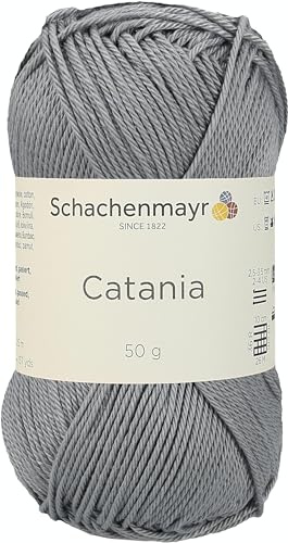 Schachenmayr Catania Fil, Cotton, Rauchgrau, 50 g~ 125 m