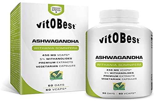 Vit.O.Best Ashwagandha 60 Caps 60 Capsulas 400 g
