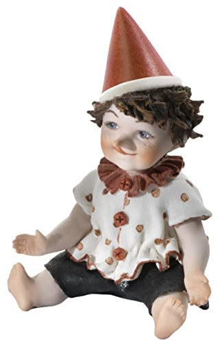 Statue aus Porzellan Pinocchio Klein – Puppe aus Porzellan, elegante Handwerksdekoration, klassische Handwerkskunst, Vicentina-Kunsthandwerk, hergestellt in Italien