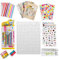 50 Piezas Accesorios de Scrapbooking Pegatina álbum de Fotos Pegatinas Amor DIY diseño Diario Tarjetas decoración para Libro de Fotos