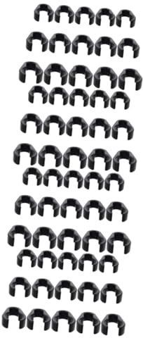 SUPVOX 60pcs Mic Cable Clips Microphone Cable Clamps Clip for Storage for Microphone Accessories
