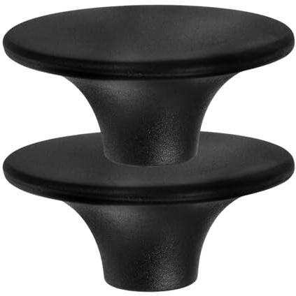 PRETYZOOM Boutons De Remplacement Pour Couvercles De Cocotte En Fonte Lot De 2 Compatible Avec Lodge Et Autres Bouton En étal Pour Poêle Et Plat Four