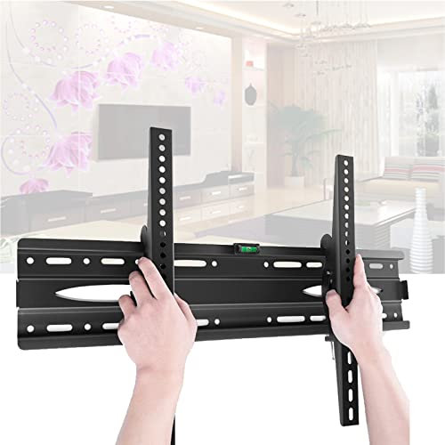 Tilt TV Wall Mount for 43 70 inch LED LCD OLED Flat Curved Screen TV Large Low Profile Bracket with VESA 600x400mm Supports Up to 176lbs