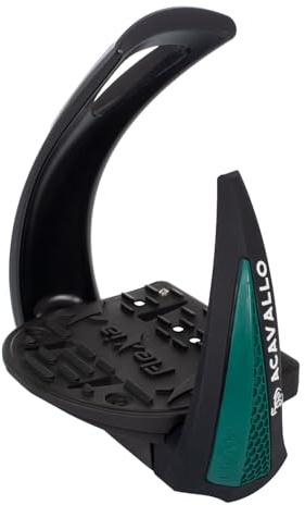 Staffe inglesi ACavallo con pedana flessibile e archetto modello Flexia S in silicone Taglia unica