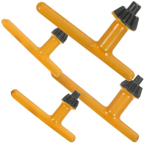 FIXOSHEE 4pcs Drill Press Chuck Keys with Rubber Grip Clamping Wrenches for Electric Drill Ergonomic and Interchangeable Accessories