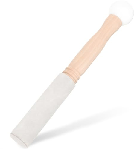 Alipis Klangschalenschlägel für Tibetische Klangschale mit Gummi und Holzgriff Handlich zum Schlagen bei Meditation und Yoga