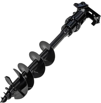DANWIWEE Mini escavatore per escavatore, per 800-2000 kg, per escavatore, diametro 20 cm, per praticare fori e scavare pali