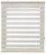 Uniestor Basic store jour nuit, couleur Lin - store 140 x 250 cm (largeur x hauteur) | Taille du tissu 137 x 245 cm. Store enrouleur double