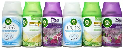 6x Air Wick Freshmatic Max Mix Pack Nachfüller Sparpack