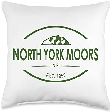 North York Moors National Park Throw Pillow