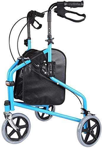 Rollatorer för seniorer Lättviktsrullator 3-hjuls Walker Cruiser Rörlighetsstativ Handikapphjälp rollator Walker, hållbar rörelsehjälp The New