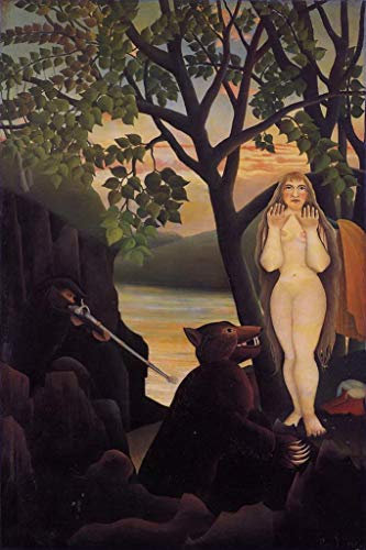 Ölgemälde handgefertigt €50-2000 von Lehrern der Kunstakademien, 24 berühmte Gemälde, Akt und Bär Postimpressionismus Henri Rousseau, Leinwandgemälde Kunst –5