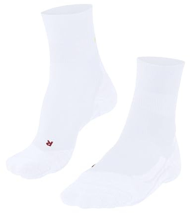 FALKE herr Löparstrumpor RU Compression Stabilizing M So lyocell funktionsgarn med kompression 1 par, Vit White 2000, 42-43