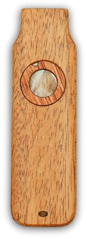 Wood Kazoo Instrumente Ukulele Gitarrenpartner Professionelles Leichtgewicht Tragbarer Kazoo Mit Diaphragmen Dauerhaft Professionelles Lichtgewicht Tragbar