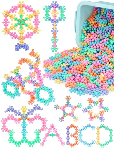 NiToy 600PCS Building Blocks STEM Construction Toy, Macaron Colors