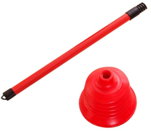 TOYANDONA Sturalavandini Potente per WC e Lavandini Accessorio Ventosa in Gomma per Disostruzione Scarichi Strumento per Pulizia Bagno e Cucina 1 Pezzo