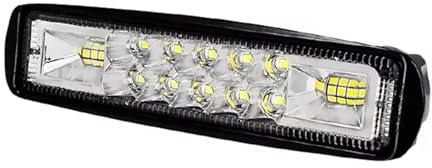 Projecteur Moto 1 Phare Additionnel 12V - 60V Feux Route Croisement Phare Avant LED pour Vélo Électrique Et 4x4 Pièces Tout-Terrain Phares Avant
