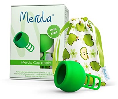Merula Cup apple (verde) one size - Coppetta mestruale in silicone medicale
