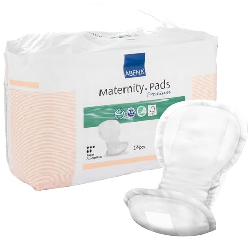 ABENA Premium Moderskapskuddar, Paket med 14