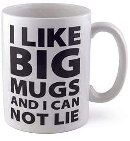 BigMouth Inc BMMU-0010I Like Big Mugs Gigantic Coffee Mug