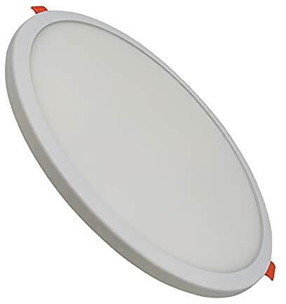 LED ATOMANT LED Einbaustrahler Downlight Rund Flach Einstellbarer Schnitt (50-180mm) 20W, Neutralweiß Farbe (4500K), 1800 Lumen, Driver einschließlich