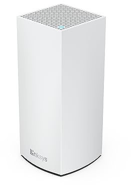 Linksys Atlas WiFi 6 Router Home WiFi Mesh System, Dual-Band, 2,000 Sq. ft Coverage, 25+ Devices, Speeds up to (AX3000) 3.0Gbps - MX2000 1-Pack,White