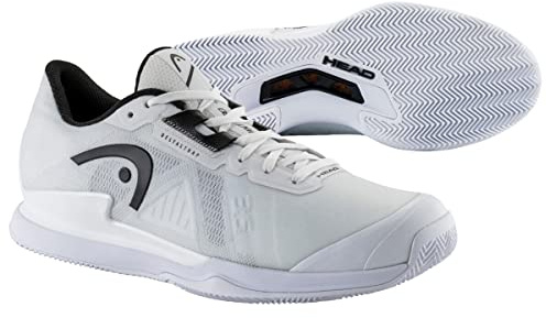 Zapatillas de Tenis HEAD Sprint Pro 3.5 Clay, Blanco/Negro, Hombre