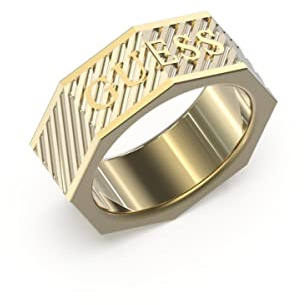 GUESS Herren Ringe aus Edelstahl