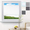 WOLTU Plissee Klemmfix ohne Bohren 80x120cm (BxH) Weiß Faltrollo Plisseerollo mit Klemmträger Lichtdurchlässig, Jalousie Sichtschutz und Sonnenschutz Easyfix Rollo für Fenster & Tür
