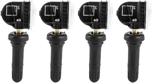 Tire Pressure Sensor, 4pcs Car TPMS Ford Tire Pressure Monitoring System Sensor 1862980, 2036832, 2318530 Fits Ford Ecosport/Fiesta/Focus