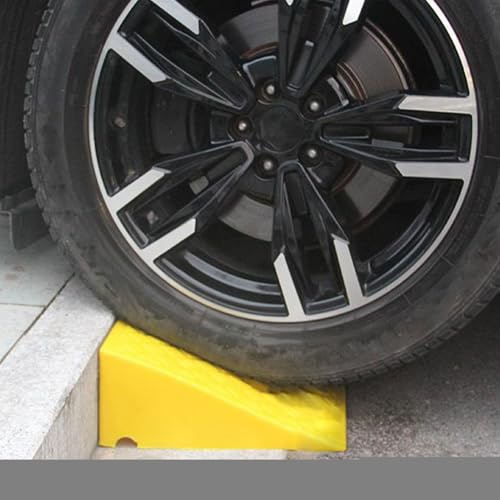 Youngwier Bordsteinrampe 5CM Hoch Schwellenrampe Rollstuhlrampe Tragbar PVC Rampe Auffahrrampe Kunststoff Schwellenrampe Bordsteinkanten Rampe Türschwellenrampe Für Rollator Rollstuhl Motorrad Auto