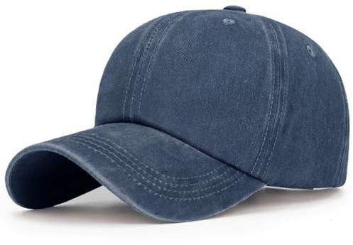Cappello da Baseball Uomo con Visiera Unisex Cotone Regolabile Casuale Berretto Cappellini per Ciclismo Pesca Tennis Corsa Cappelli con Parasole Berretto da Tennis da Golf Visor Sportive