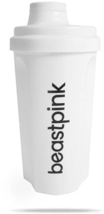 BeastPink GymBeam Borraccia Shaker - 700 ml per Frullati Proteici, Misura Unica, Shaker con Tappo Anti-Perdite, Design Innovativo, Perfetto Compagno di Allenamento