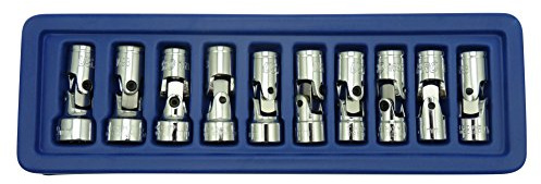 Articulation Noix Joint de cardan Inserts Kit de douilles 10 pièces Outils 3/8 